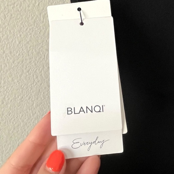 BLANQI Everyday Highwaist Postpartum Nursing Leggings Black Size Small NEW - Picture 9 of 11